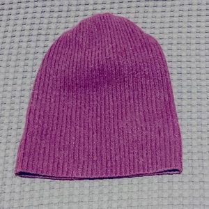 100% Cashmere Beanie Hat